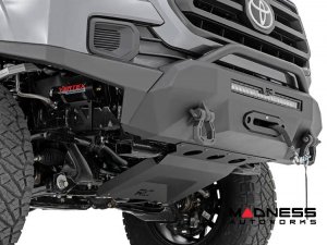 Toyota Tacoma Front Bumper - Winch Mount w/ Black Series Light Bar Toyota Tacoma Front Bumper - Winch Mount w/ Black Series Light Bar